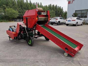 Baling And Wrapping Machine