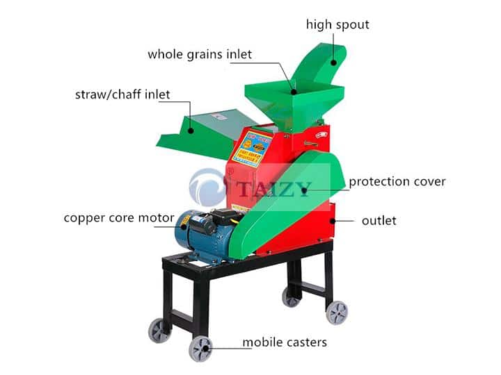 The Structure Chaff Cutter And Grain Grinder