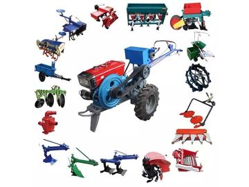 Walking Tractor With Attachment