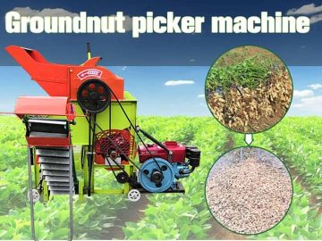 Small Peanut Groundnut Picking Machine